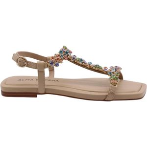 Alma EN Pena - Padus - Sandalen - Beige - Leer