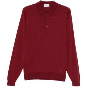 John Smedley, Heren, Tops, Rood, Maat: XL