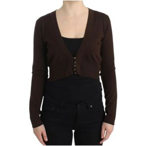 Roberto Cavalli, Dames, Truien, Bruin, Maat: M Wol,