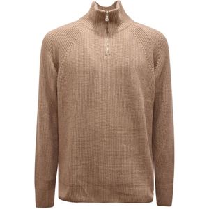 Brooksfield, Heren, Truien, Bruin, Maat: 2XL Wol,