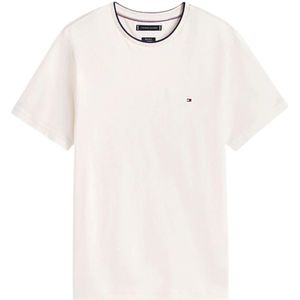 Tommy Hilfiger, Heren, Tops, Wit, Maat: XS Modal,