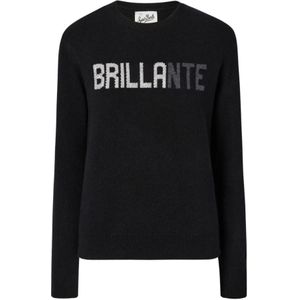 MC2 Saint Barth, Dames, Truien, Zwart, Maat: S Kasjmier,