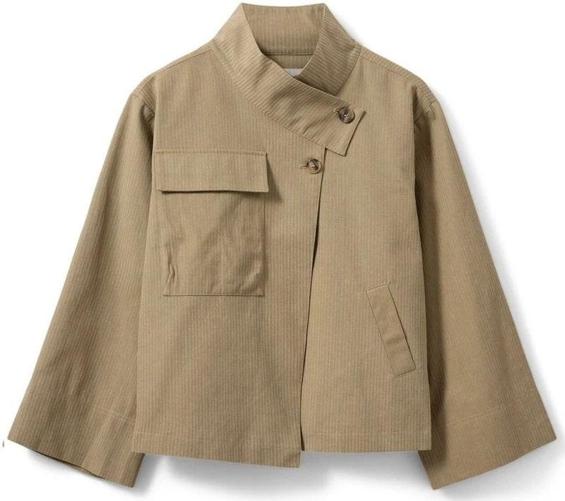 Sofie Schnoor - Licht Camel Jack - Leren Jas - Bruin