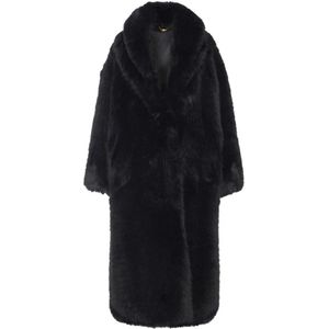 Elisabetta Franchi, Dames, Jassen, Zwart, Maat: XS Poliester,