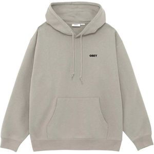 Obey, Heren, Sweatshirts & Hoodies, Beige, Maat: S Katoen,