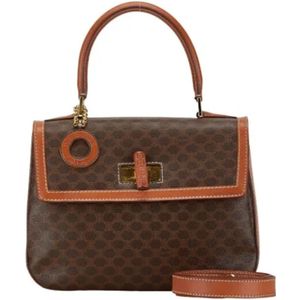 Celine Vintage, Dames, Pre-owned, Bruin, Maat: ONE Size