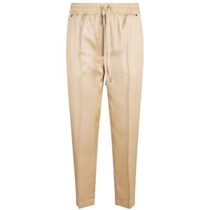 True Royal, Dames, Broeken, Beige, Maat: L Viscose,