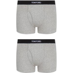 Tom Ford, Heren, Ondergoed, Grijs, Maat: XS Katoen,