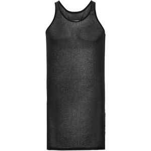 Maison Margiela, Heren, Tops, Zwart, Maat: XS Katoen,