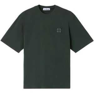 Stone Island, Heren, Tops, Groen, Maat: XL