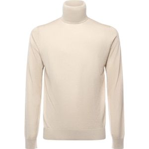 Alpha Studio, Heren, Truien, Beige, Maat: L Zijde,