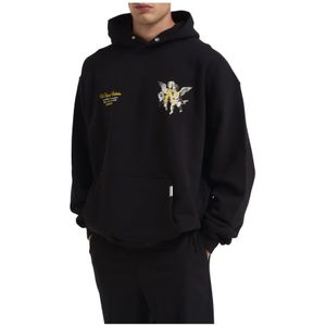 Represent, Heren, Sweatshirts & Hoodies, Zwart, Maat: L Katoen,