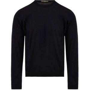 Filippo De Laurentiis, Heren, Truien, Blauw, Maat: S