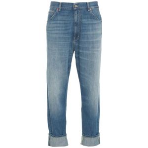 Dondup, Heren, Jeans, Blauw, Maat: W30 Katoen,