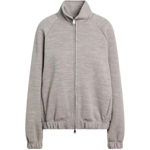 Max Mara, Dames, Sweatshirts & Hoodies, Beige, Maat: S Katoen,