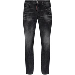 Dsquared2, Dames, Jeans, Grijs, Maat: 4XS