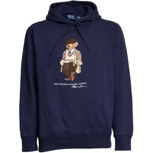 Polo Ralph Lauren, Heren, Sweatshirts & Hoodies, Blauw, Maat: M
