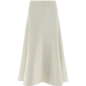 Jacquemus, Dames, Rokken, Wit, Maat: 2XS Viscose,