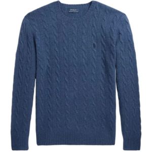 Polo Ralph Lauren, Heren, Truien, Blauw, Maat: XL Wol,