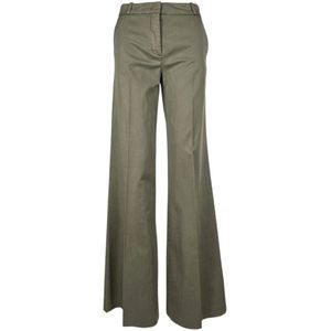 Kiltie, Dames, Broeken, Groen, Maat: XS Katoen,