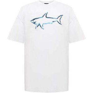 Paul & Shark, Heren, Tops, Wit, Maat: 2XL Katoen,