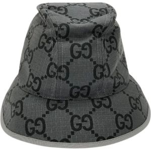 Gucci Vintage, Dames, Pre-owned, Grijs, Maat: ONE Size Poliester,