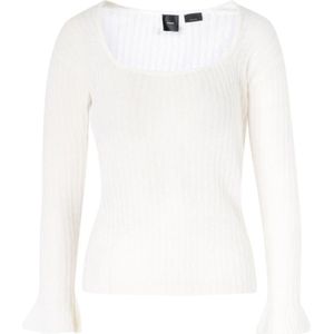 Pinko, Dames, Truien, Wit, Maat: XS Zijde,