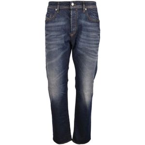 Diesel, Heren, Jeans, Blauw, Maat: W32 Katoen,