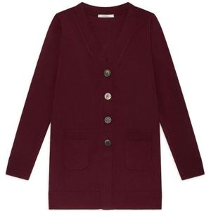 Maliparmi, Dames, Truien, Rood, Maat: S Wol,