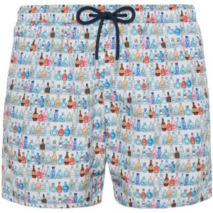 Saint Barth, Heren, Badkleding, Veelkleurig, Maat: ONE Size Poliester,