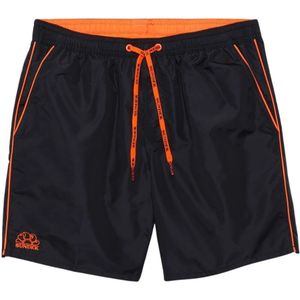 Sundek, Heren, Badkleding, Zwart, Maat: 2XL Nylon,