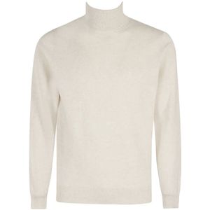 Filippo De Laurentiis, Heren, Truien, Beige, Maat: L Wol,