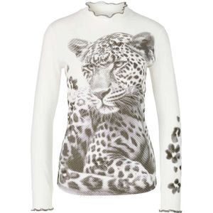 Marc Cain, Dames, Tops, Wit, Maat: XS Katoen,