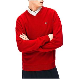 Lacoste, Heren, Truien, Rood, Maat: XS Katoen,