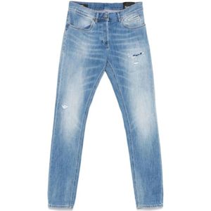 Dondup, Heren, Jeans, Blauw, Maat: W31