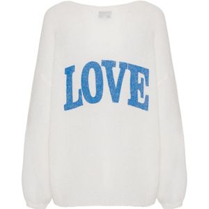 Americandreams, Dames, Truien, Wit, Maat: L Wol,