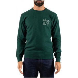 Saint Barth, Heren, Sweatshirts & Hoodies, Groen, Maat: M