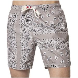 MC2 Saint Barth, Heren, Badkleding, Beige, Maat: L Zijde,