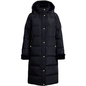 Lauren Ralph Lauren - 297P04130002 - Donsjas - Marineblauw - Imitatiebont
