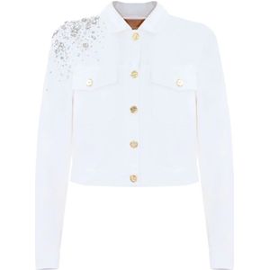 Kocca, Dames, Jassen, Wit, Maat: M Katoen,