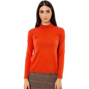 Weekend Max Mara, Dames, Truien, Oranje, Maat: M Zijde,