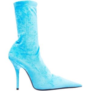 Balenciaga, Dames, Schoenen, Blauw, Maat: 40 EU Viscose,