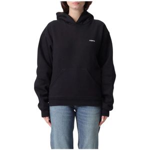 Coperni - Hoodie - Zwart - Dames - Katoen
