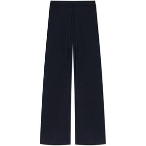 Maison Margiela, Heren, Broeken, Blauw, Maat: L Wol,