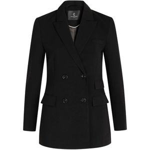 Bruuns Bazaar, Dames, Jassen, Zwart, Maat: XS Leer,