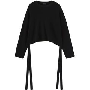 Dondup, Dames, Truien, Zwart, Maat: L