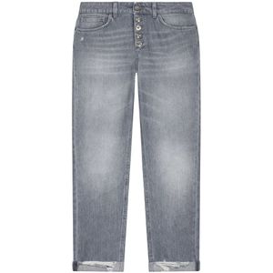 Dondup, Dames, Jeans, Grijs, Maat: W27