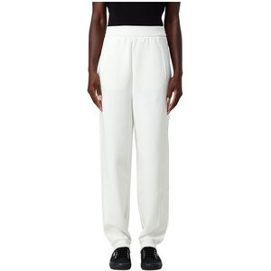 Emporio Armani, Dames, Broeken, Wit, Maat: XS Katoen,
