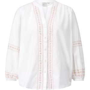 Emily Van den Bergh, Dames, Blouses & Shirts, Wit, Maat: M