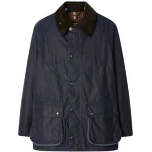 Barbour, Heren, Jassen, Blauw, Maat: 3XS Katoen,
